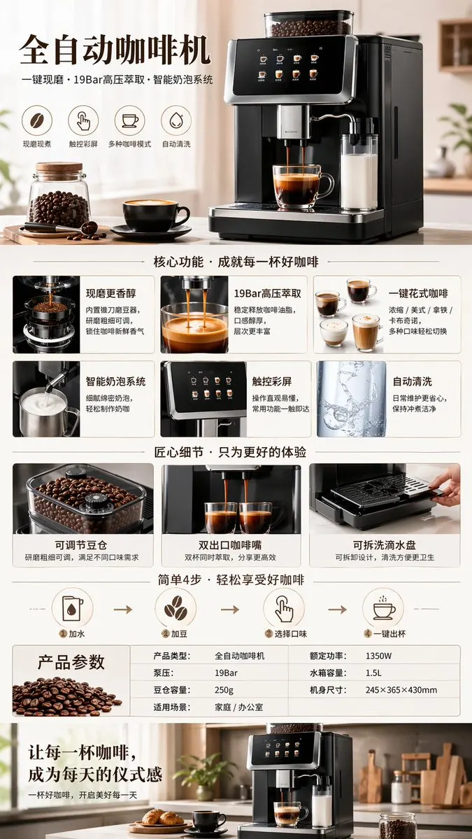 Coffee Machine Listing