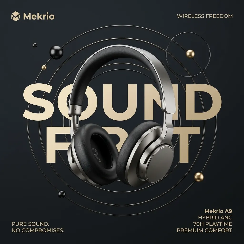 Headphones Launch Poster